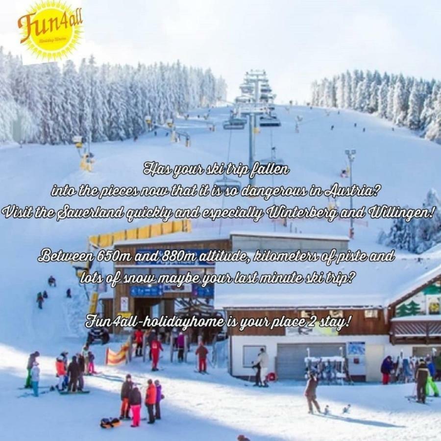 Fun4All-Holidayhome Medebach Exteriör bild
